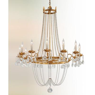 Troy Lighting - Viola 12-Light Large Chandelier - F5367-VGL