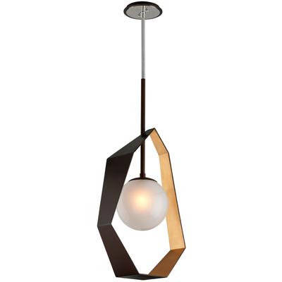 Troy Lighting - Origami 1-Light Medium Pendant - F5524-BRZ/GL/SS