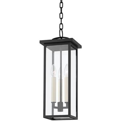 Troy Lighting - Eden 3-Light Exterior Lantern - Textured Black - F7520-TBK