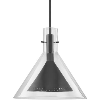 Troy Lighting - Atticus 1-Light Pendant - F7666-SBK