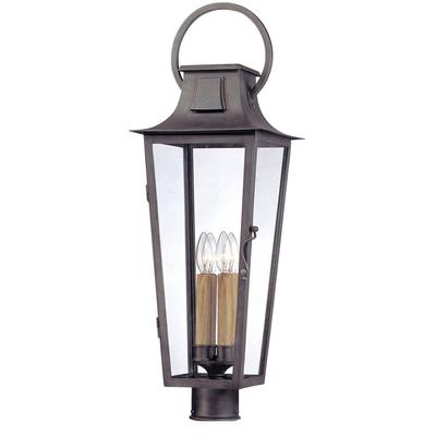 Troy Lighting - Parisian Square 4-Light Large Outdoor Post Lantern - P2965-APW