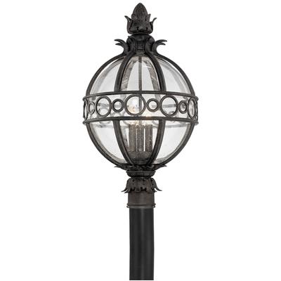 Troy Lighting - Campanile 3-Light Outdoor Post Lantern - P5006-FRN