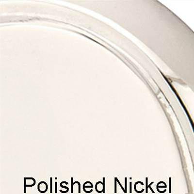Emtek - Brass Classic Privacy Knob Set with Norwich Knob & Rectangular Rosette - 8221NW