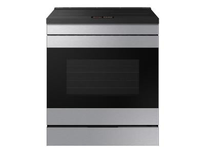 Samsung 6.3 cu. ft. Bespoke Induction Slide-in Induction Range 9-series Kitchen Edge Stainless Steel, NSI6DG9900SRAC